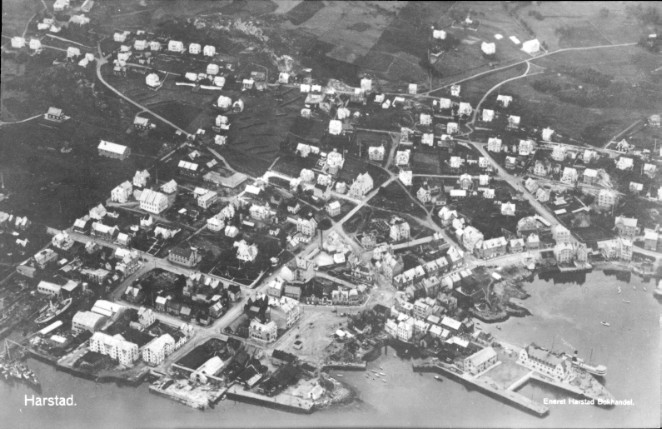 Harstad Sentrum etter 1923