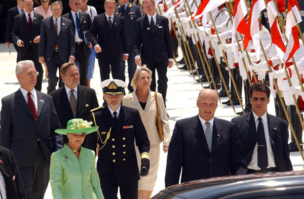 Kongebes&oslash;k i Brasilia